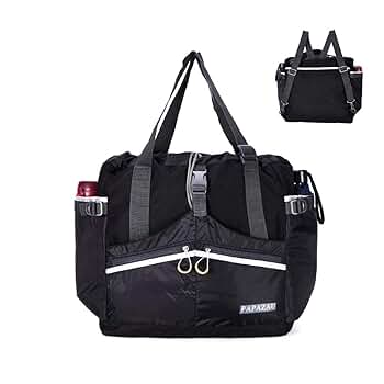 Amazon.com | PAPAZAU Rfid Travel Tote Bag 40L Convertible
